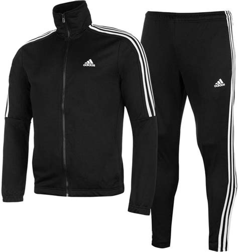 Adidas tracksuit black price